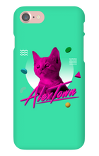 AlexTown Pink Cat Mascot iPhone Case
