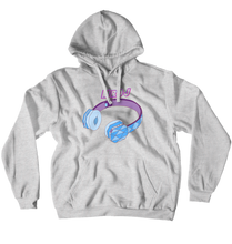 Headphones  Hoodies (No-Zip/Pullover)
