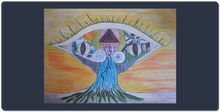 sykadelic_eyes XXL Gaming Mousepad