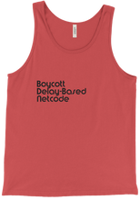 Boycott Delay-Based Netcode Tank Tops
