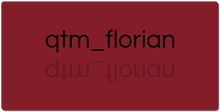 qtm_florian XXL Gaming Mousepad