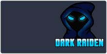 Dark Raiden Game Logo Mousepad XXL