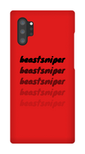 Samsung Handyhülle im beastsniper schatten Design