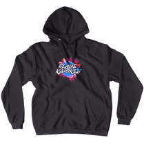 Blaue Kaioken 2 Hoodie (No-Zip/Pullover)