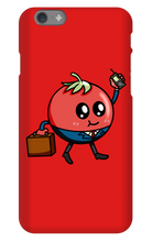 BUSINESS TOMAT iPhone Case