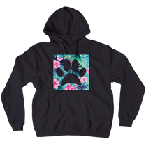 Floral Paw Hoodie