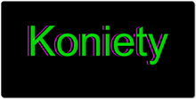 koniety banner XXL Gaming Mousepad