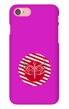 Fae's Xmas iPhone Case Candy Cane Red