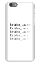 Raiden_Lazer iPhone Cases