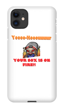 Sox on Fire iPhone Phone Cases