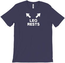 Leg Rests T-Shirt - White Ink