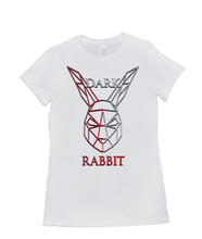 Tshirt-Women Dark Rabbit Head
