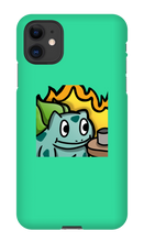 This Is Fine Bulbasaur iPhone Phone Cases