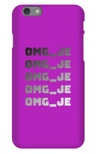 omg_je iPhone Phone Cases