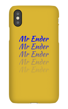 Mr Ender Faded iPhone Cases