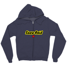 Sazu Roid zip-up-hoodie