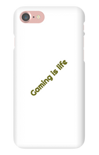 Gaming is life iphone phone case