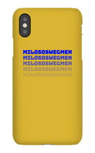 MILOSOSWEGMEN Iphone case (Blue)