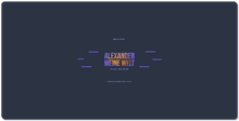 Alexander´s Welt XXL Gaming Mousepad