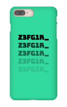 Z3FG1R_ Black Text Iphone Cases