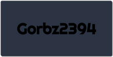 gorbz2394 XXL Gaming Mousepad