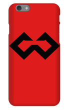 Cereal_Wars iPhone Phone Case (Black Out Logo)