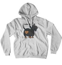 long_dog Hoodies (No-Zip/Pullover)