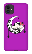 Sleeping on the Moon iPhone Phone Cases
