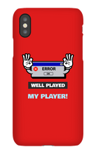 zebbson Well played iPhone Case