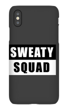 Sweaty Squad iPhone Case (Invert Theme)