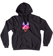 Big fade logo hoodie