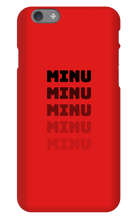 minu224 iPhone Phone Cases