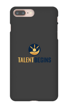 Talent Begins iPhone Case