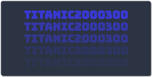 titanic2000300 XXL Gaming Mousepad