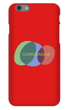 Cookoonoob iPhone Case  (ElizabethCamdenDesign)