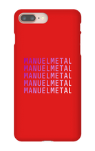 manuelmetal iPhone Phone Cases
