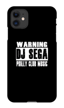 DJ Sega Warning iPhone Case