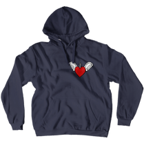 hunniibearr Heart hoodies