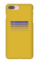 MILOSOSWEGMEN Iphone case (Blue)