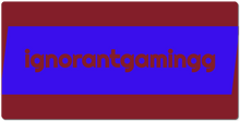 ignorantgamingg XXL Gaming Mousepad