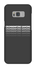 Samsung Phone Case (White Text/Black Case)