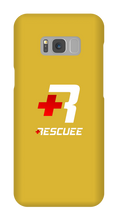 RESCUEE Samsung Phone Case White and Red Logo