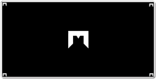 white on black / white on red XXL Gaming Mousepad