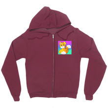 Cat's Zip Up Hoodie (Small Image)