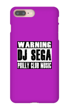 DJ Sega Warning iPhone Case