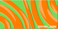 Rhyno's Designer XXL Mouse Pad (Orange)