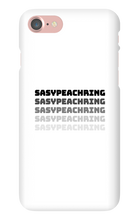 sasypeachring iPhone Phone Cases