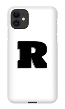 Ryan Syed iPhone Case Black Logo