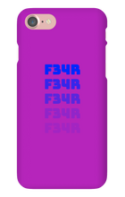 F34R iPhone Phone Cases