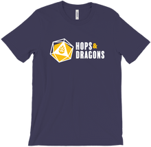 Hops & Dragons Stacked Logo Classic T-Shirt